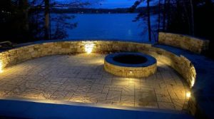 firepit installation