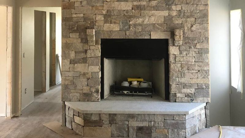 fireplace construction